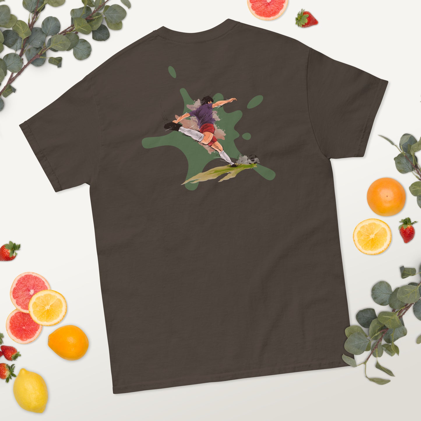 Unisex classic football themed tee