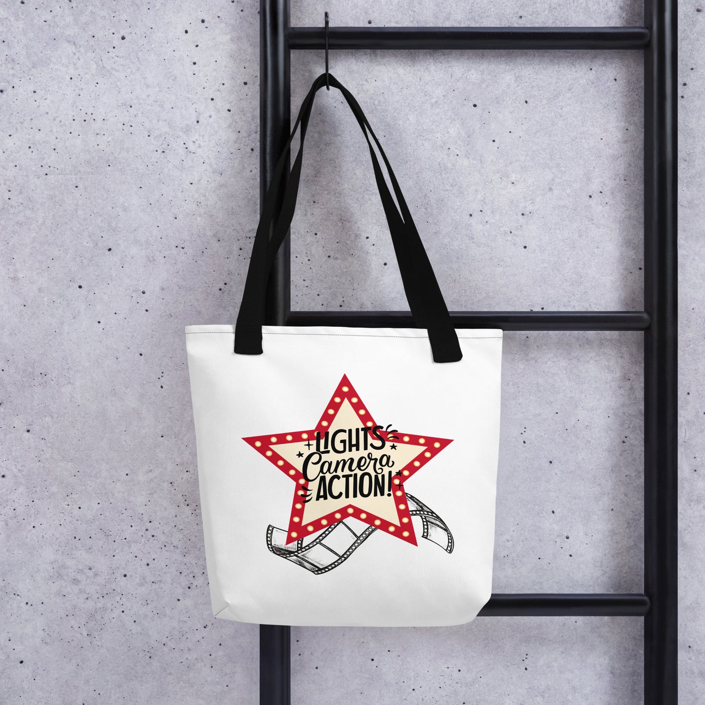 Lights, Camera, Action: Tote bag