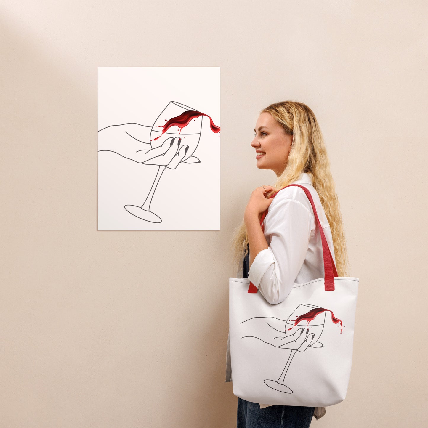 A pouring moment - Tote bag