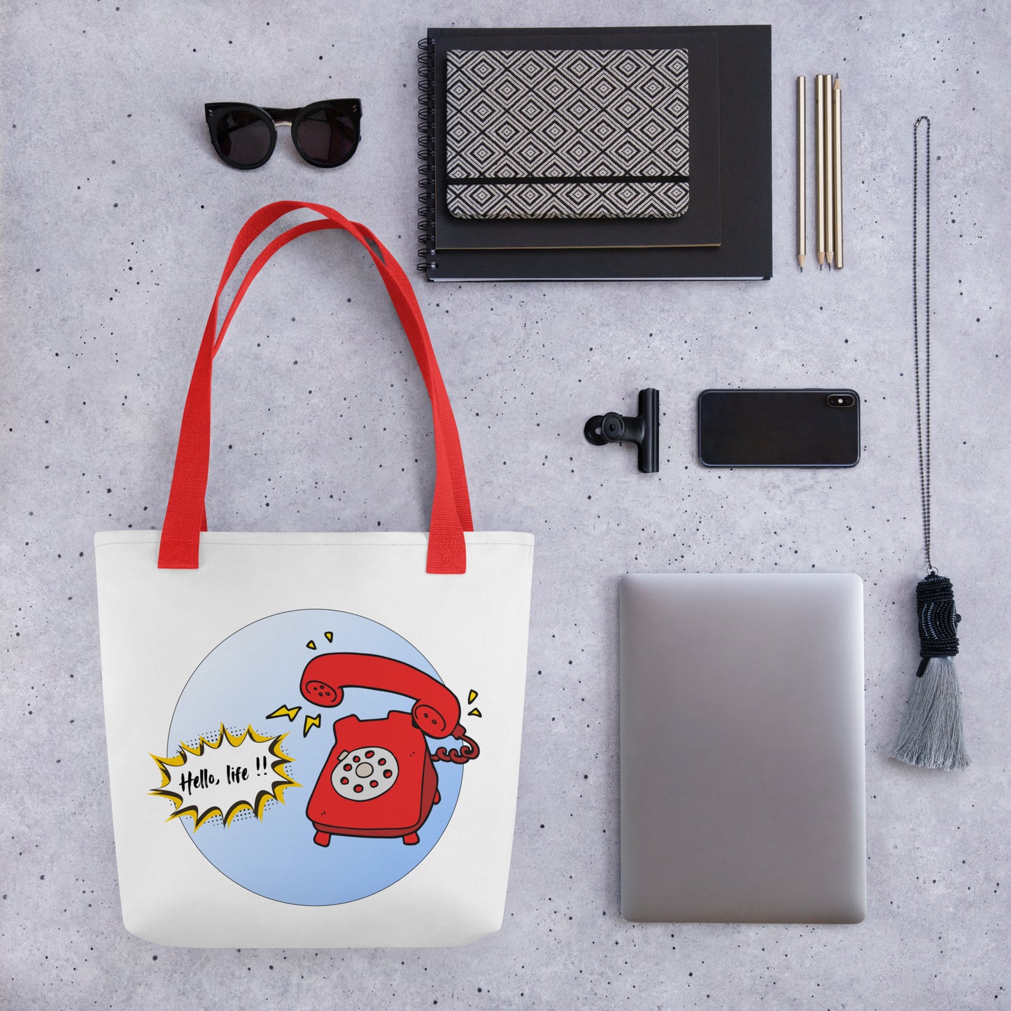 Ring, Ring: Tote bag