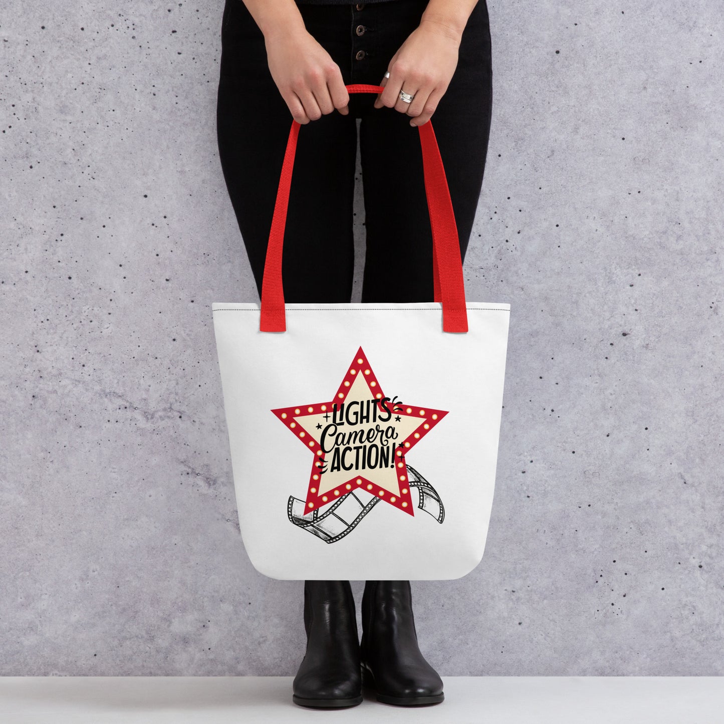 Lights, Camera, Action: Tote bag