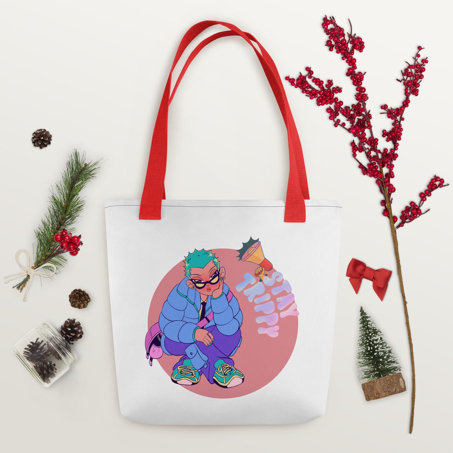 Stay Trippy: Tote bag