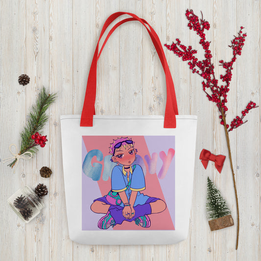Groovy: Tote bag