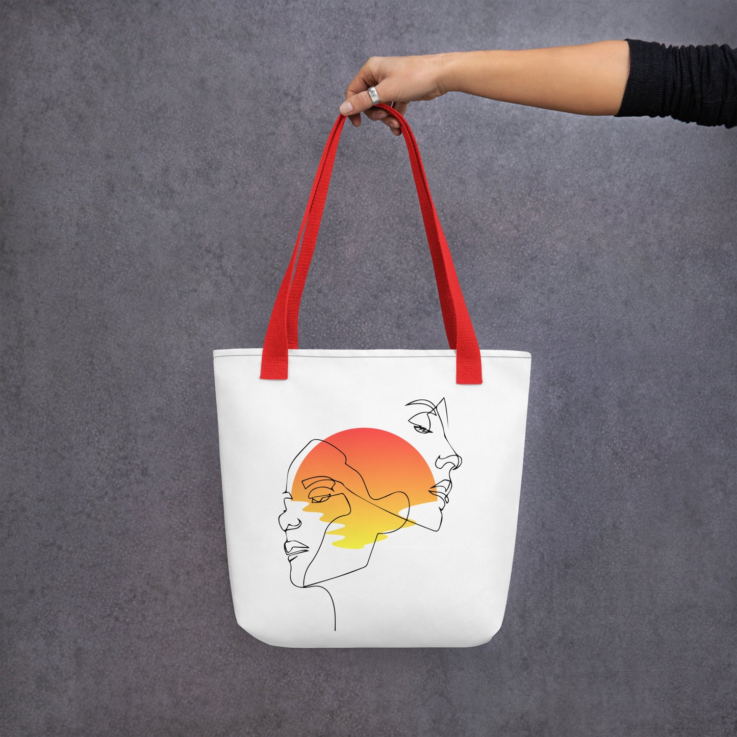 Golden Muse: Tote bag