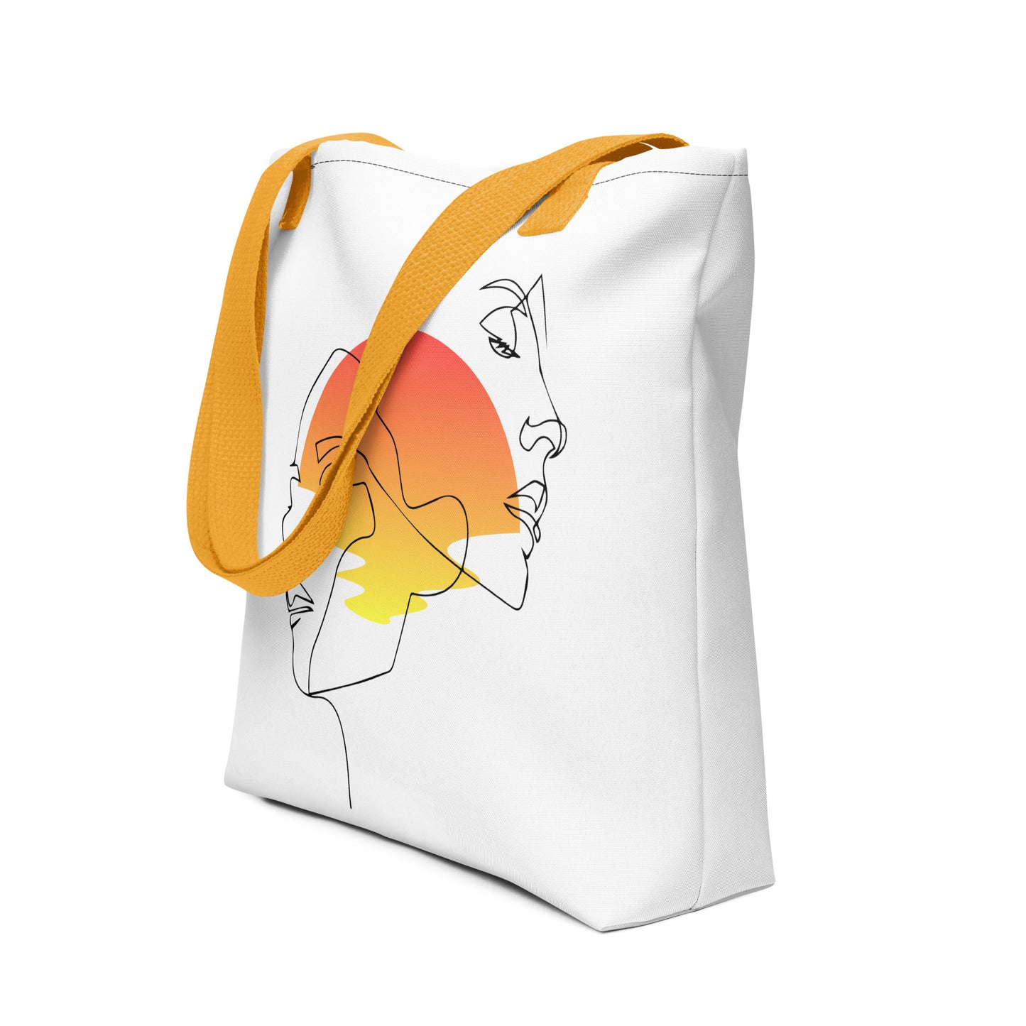 Golden Muse: Tote bag