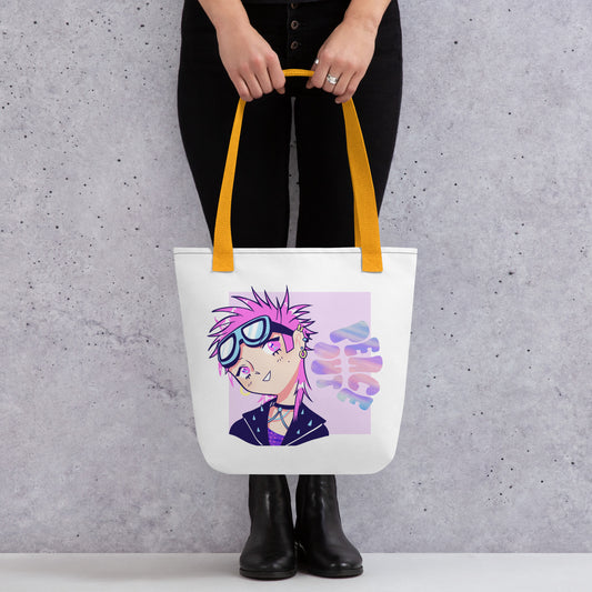 Peace Out: Tote bag