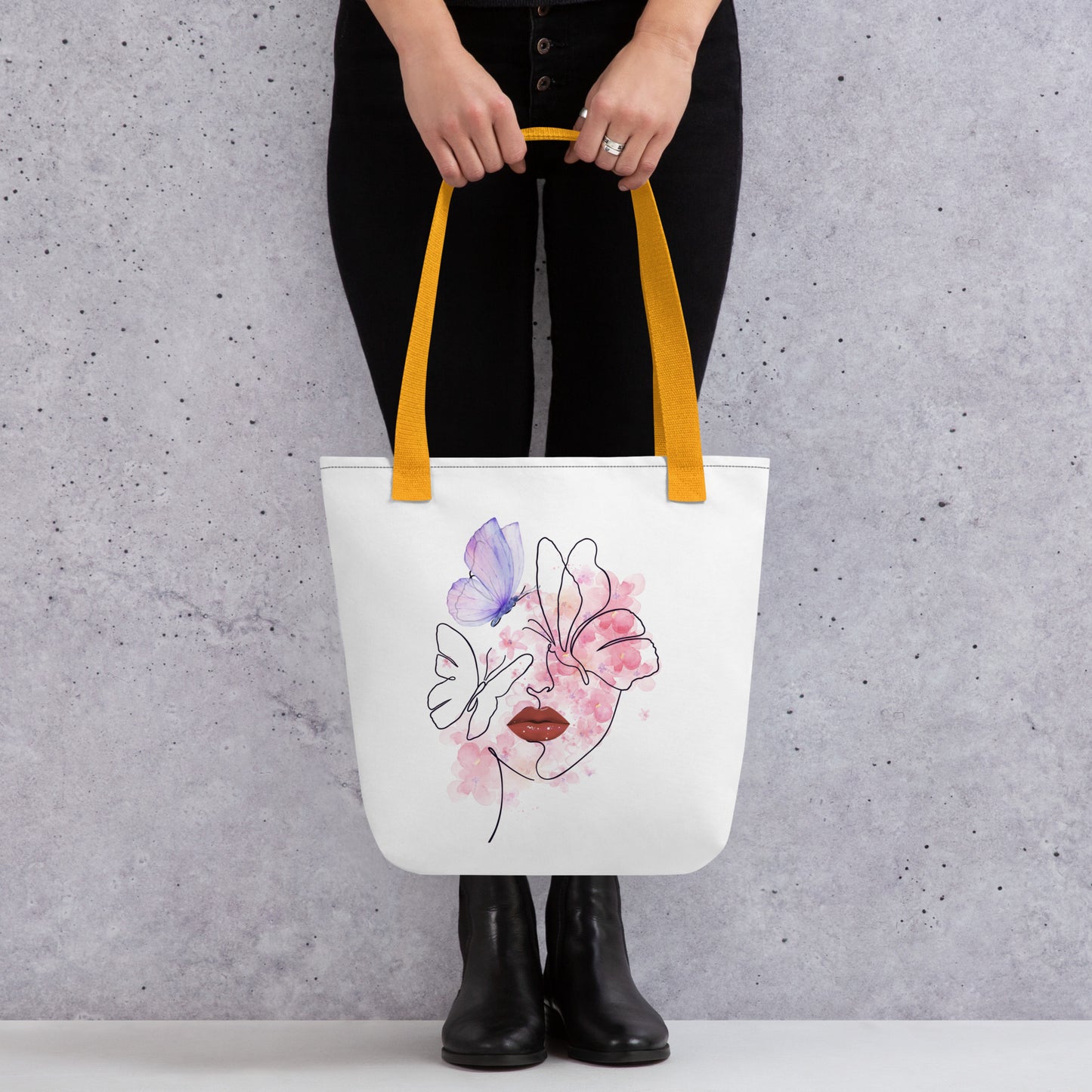 Face of Flight: Tote bag