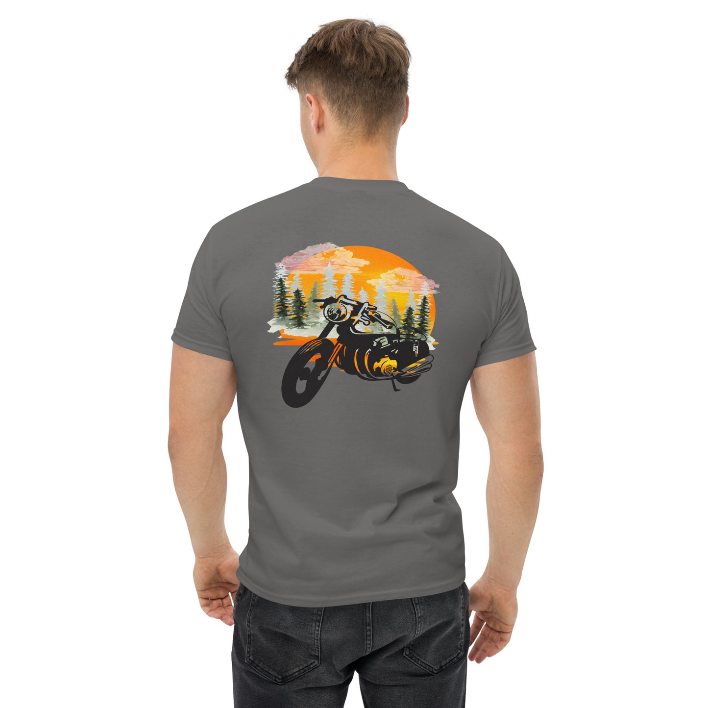 Motorcycle: Unisex classic tee