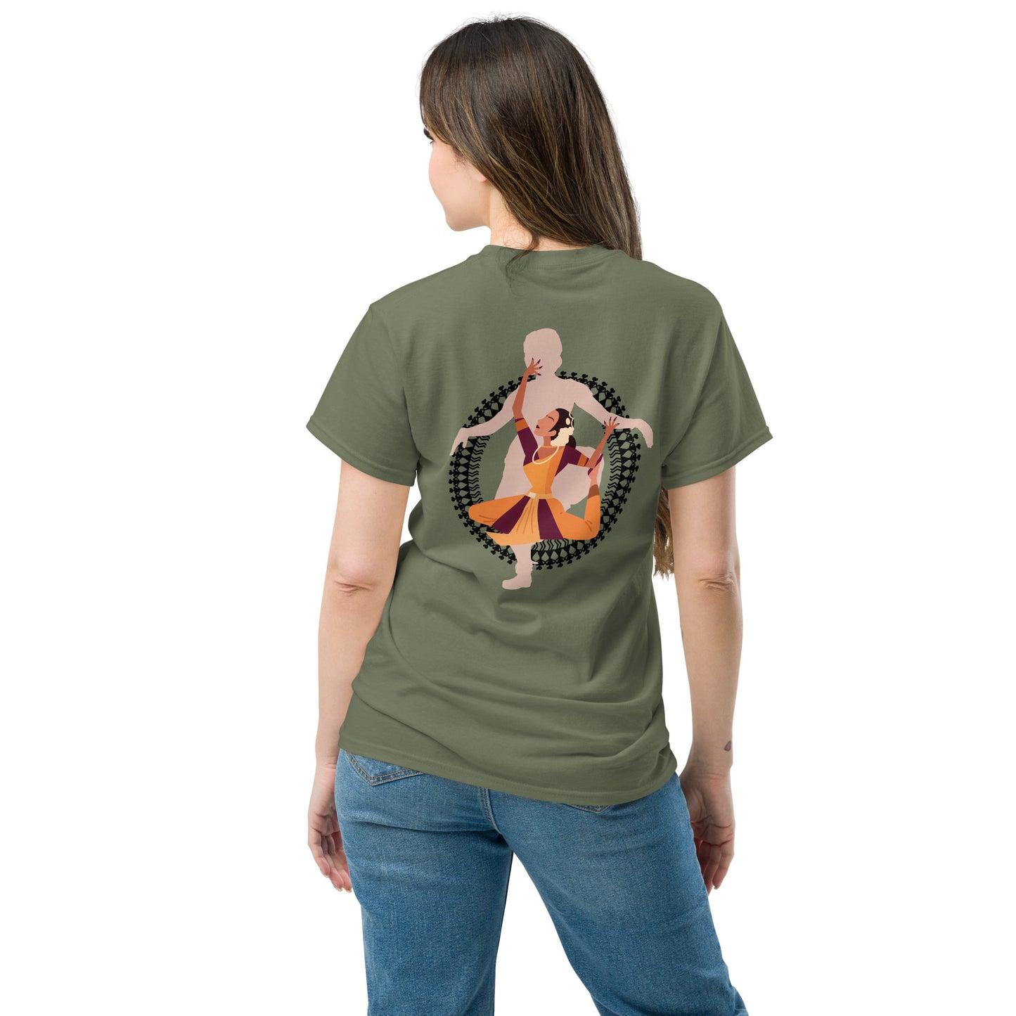Bharatnatyam: Unisex classic tee