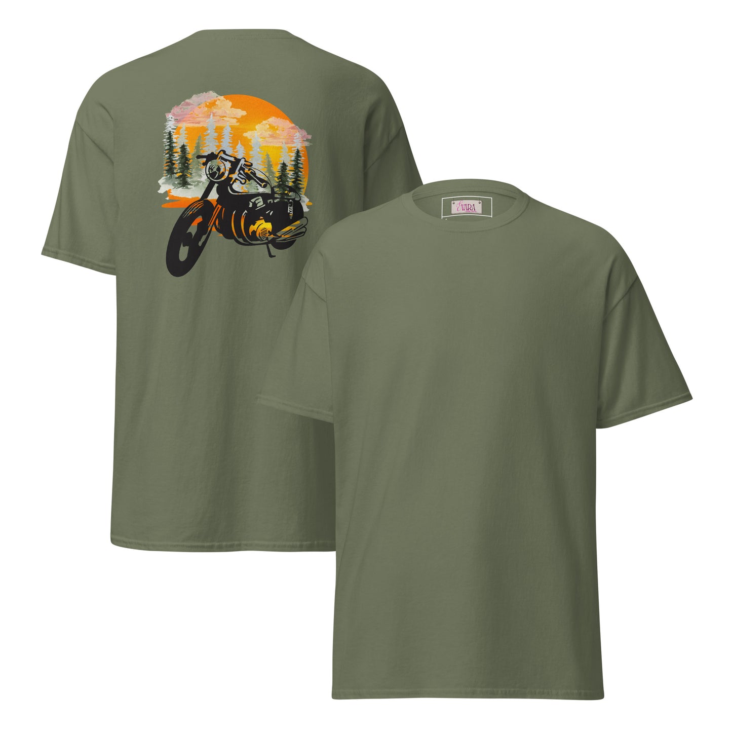 Motorcycle: Unisex classic tee