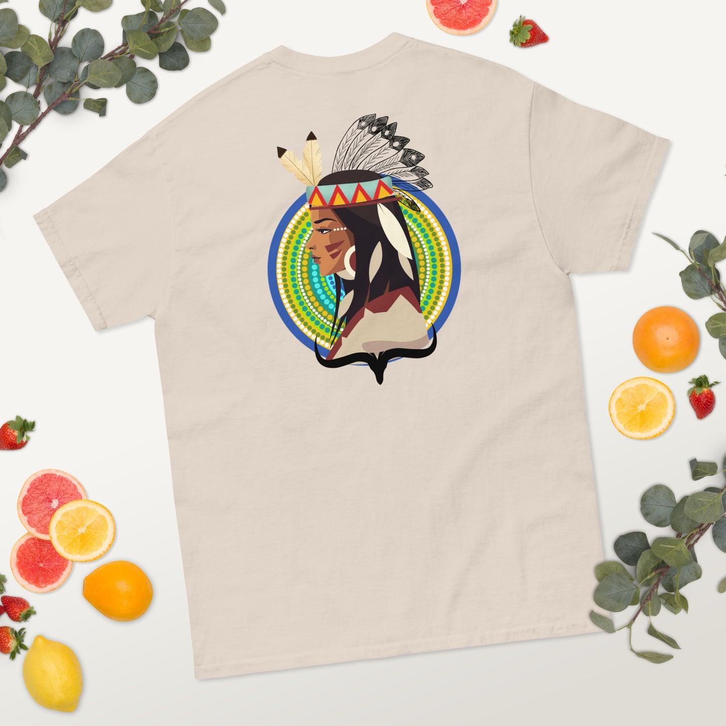 Ancient Bloom: Unisex classic tee