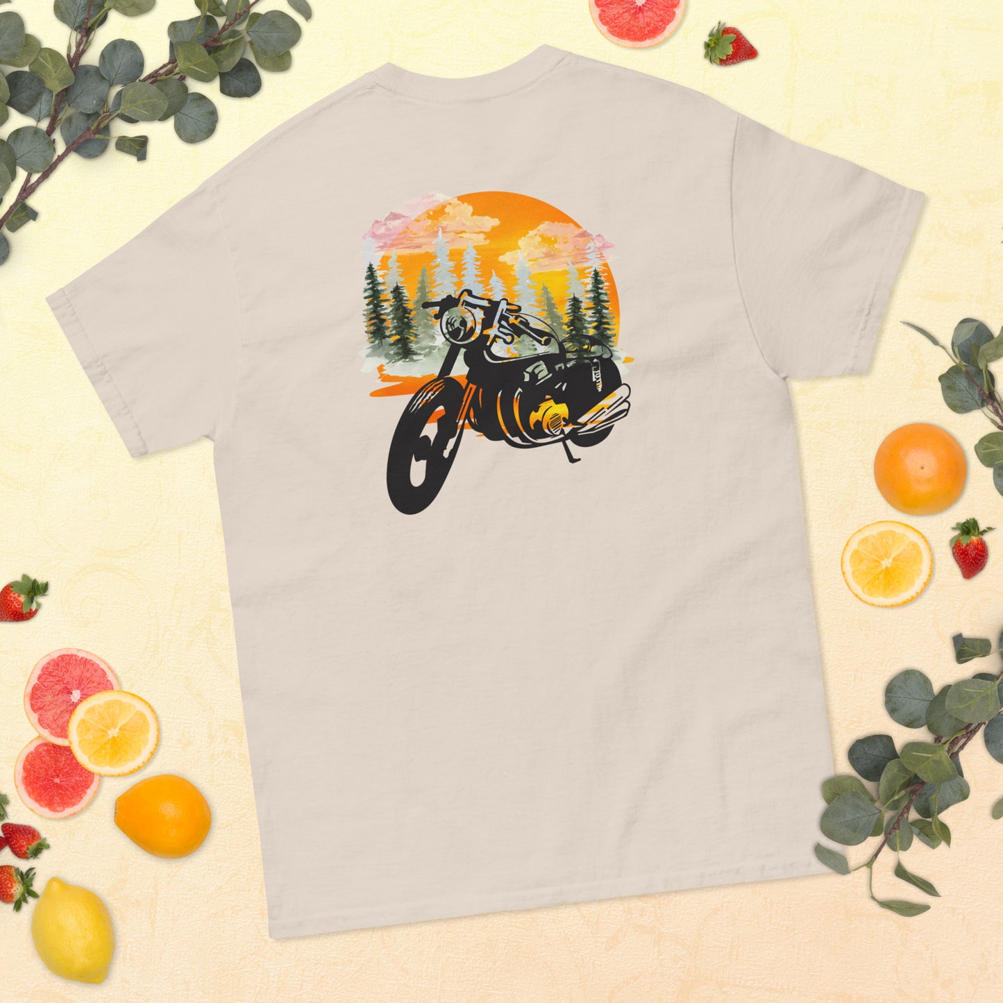 Motorcycle: Unisex classic tee