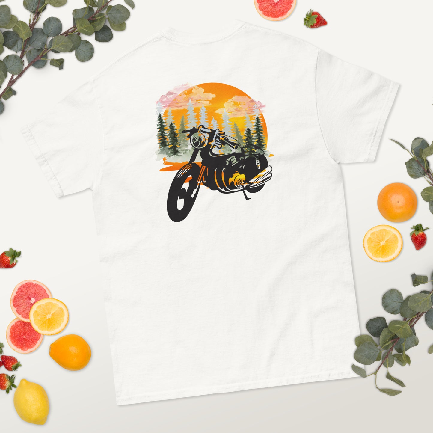 Motorcycle: Unisex classic tee